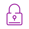 Advania Icon_Purple_Security Padlock