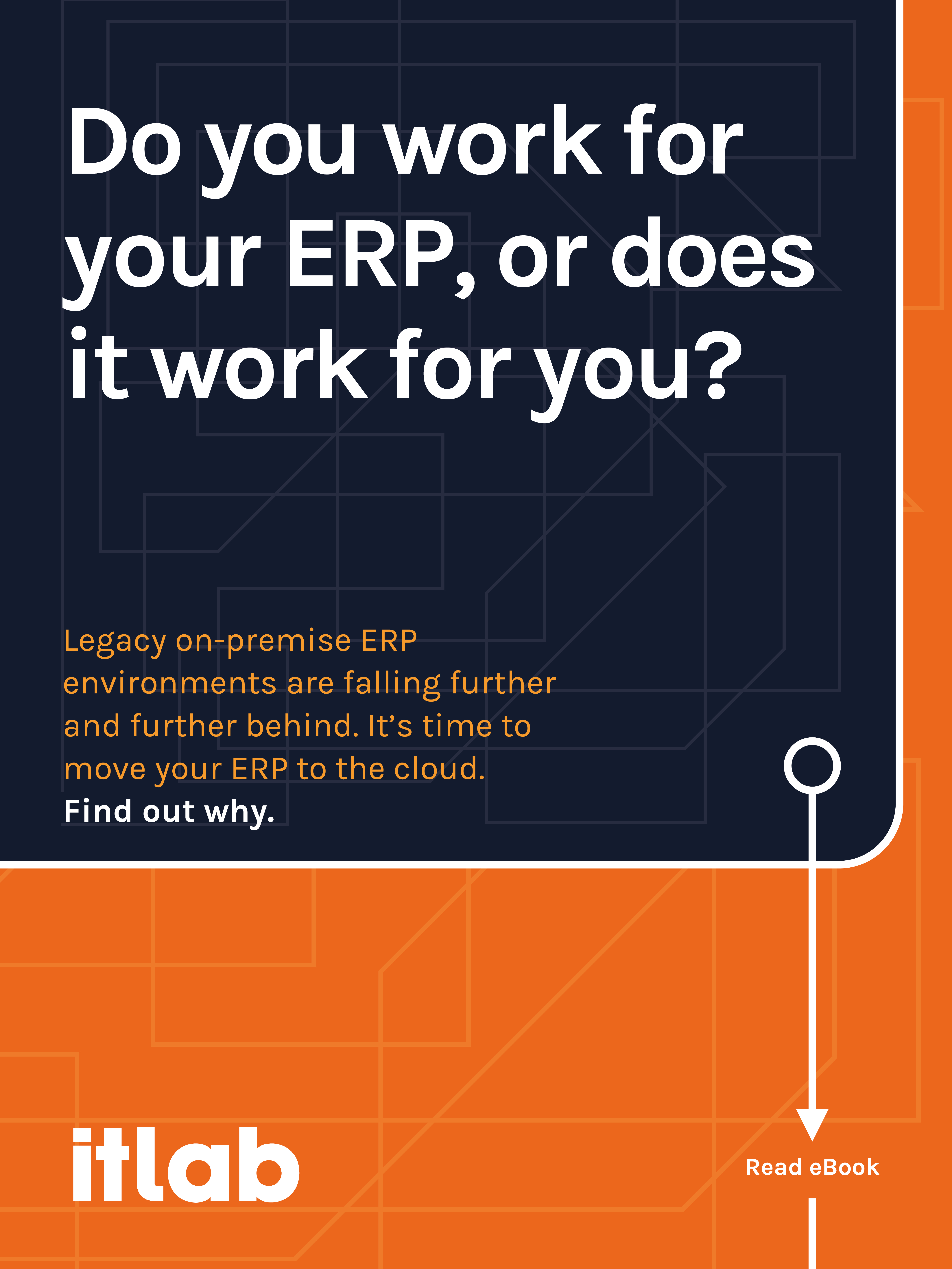 eBook cover landing page